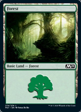 Forest (274) [Core Set 2021] | Exor Games Truro