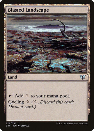 Blasted Landscape [Commander 2015] | Exor Games Truro