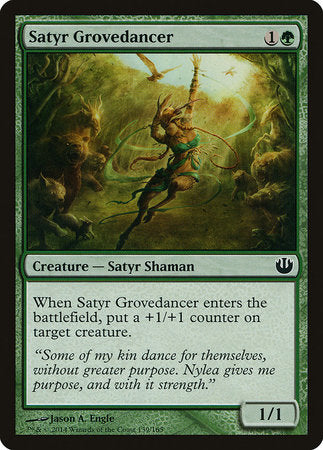 Satyr Grovedancer [Journey into Nyx] | Exor Games Truro