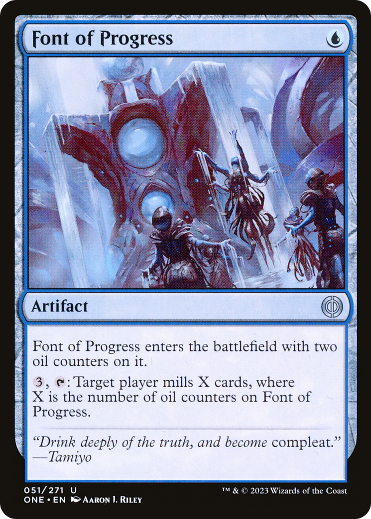 Font of Progress [Phyrexia: All Will Be One] | Exor Games Truro