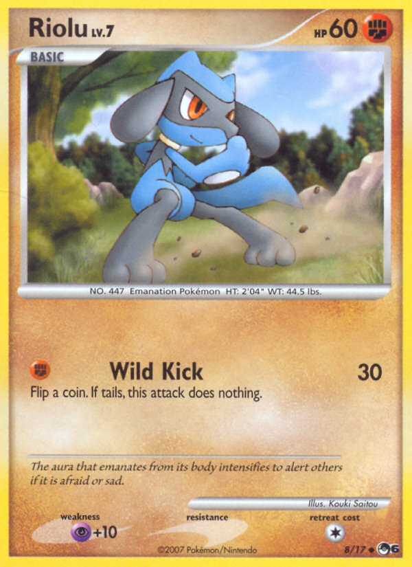 Riolu (8/17) [POP Series 6] | Exor Games Truro