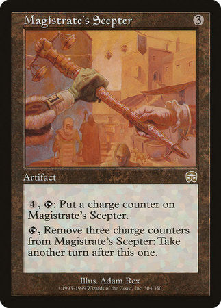 Magistrate's Scepter [Mercadian Masques] | Exor Games Truro