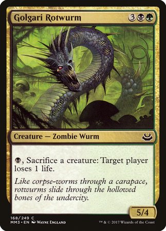 Golgari Rotwurm [Modern Masters 2017] | Exor Games Truro