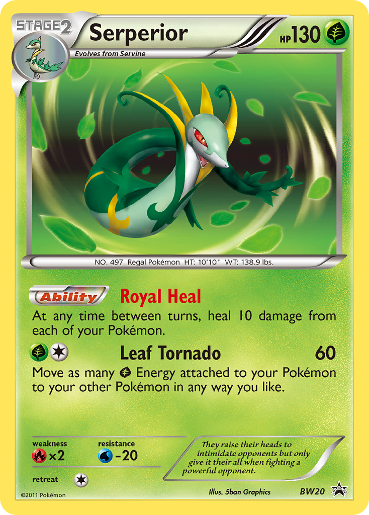 Serperior (BW20) [Black & White: Black Star Promos] | Exor Games Truro