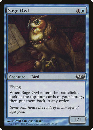 Sage Owl [Magic 2010] | Exor Games Truro