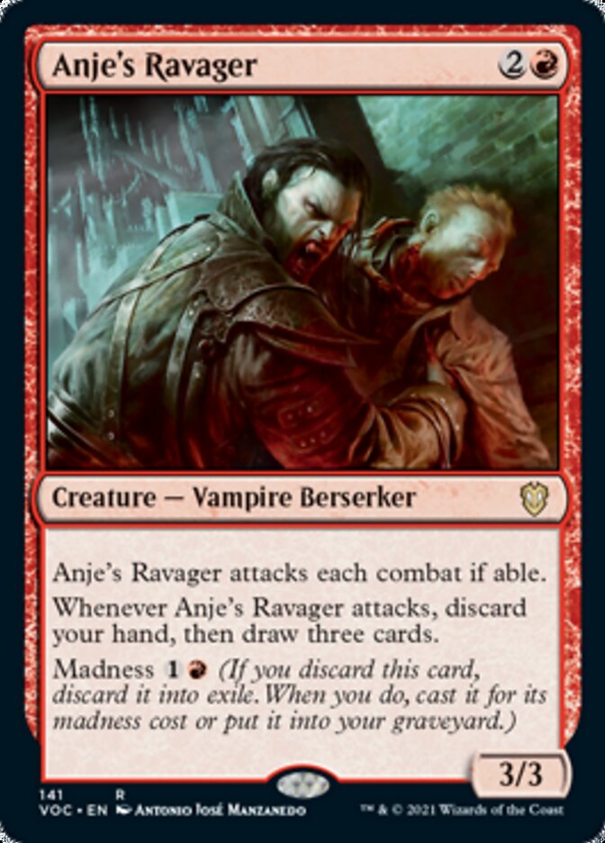 Anje's Ravager [Innistrad: Crimson Vow Commander] | Exor Games Truro