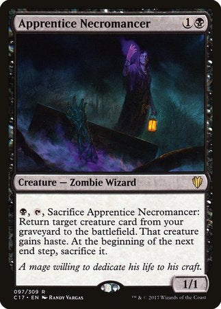 Apprentice Necromancer [Commander 2017] | Exor Games Truro