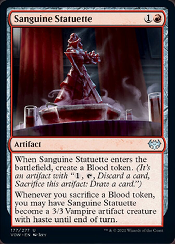 Sanguine Statuette [Innistrad: Crimson Vow] | Exor Games Truro