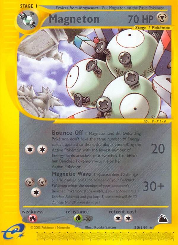 Magneton (20/144) [Skyridge] | Exor Games Truro