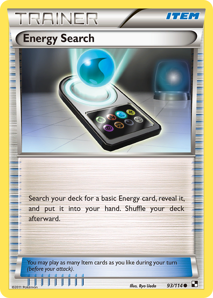 Energy Search (93/114) [Black & White: Base Set] | Exor Games Truro