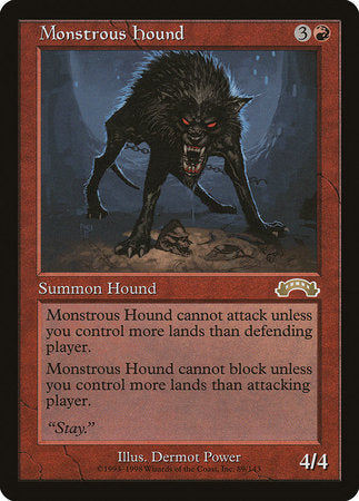 Monstrous Hound [Exodus] | Exor Games Truro