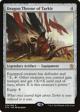 Dragon Throne of Tarkir [Khans of Tarkir] | Exor Games Truro