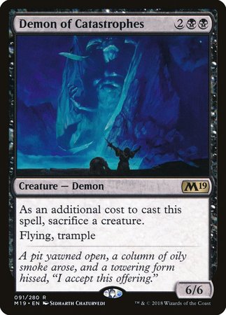 Demon of Catastrophes [Core Set 2019] | Exor Games Truro