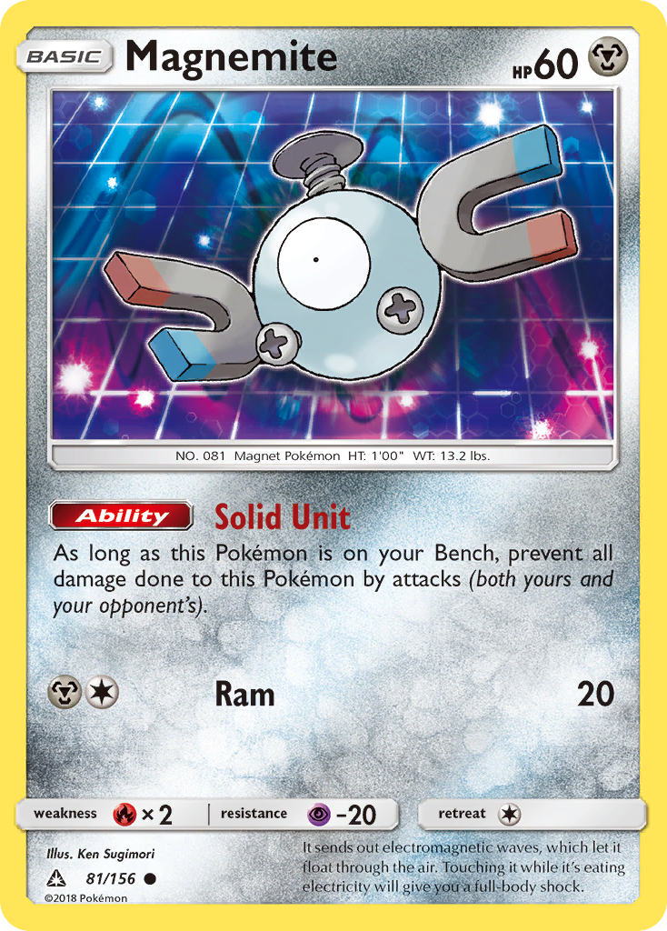 Magnemite (81/156) [Sun & Moon: Ultra Prism] | Exor Games Truro