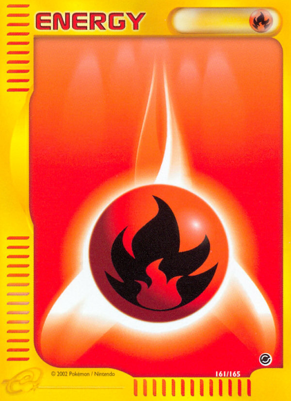 Fire Energy (161/165) [Expedition: Base Set] | Exor Games Truro