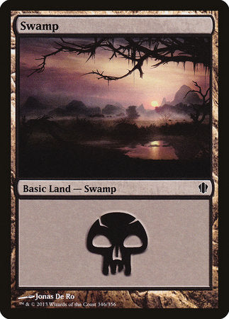 Swamp (346) [Commander 2013] | Exor Games Truro
