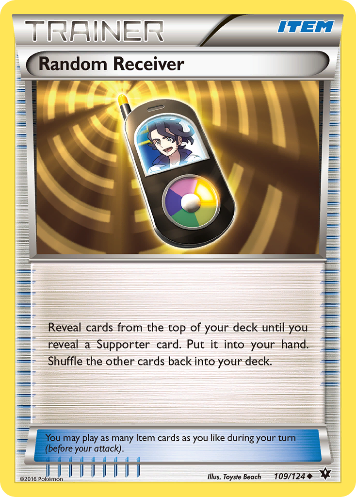 Random Receiver (109/124) [XY: Fates Collide] | Exor Games Truro