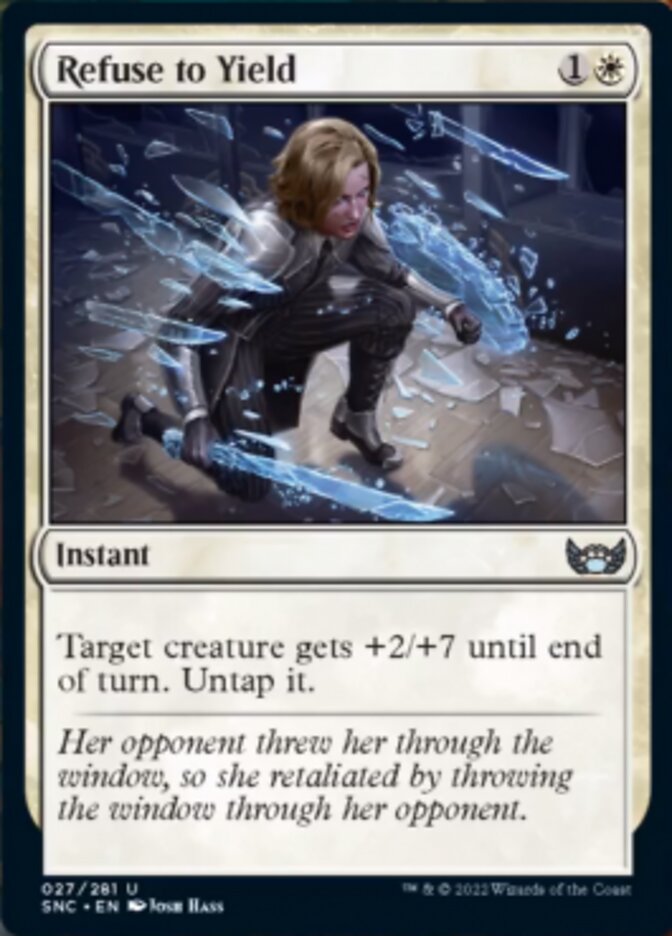 Refuse to Yield [Streets of New Capenna] | Exor Games Truro