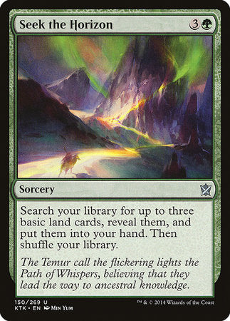 Seek the Horizon [Khans of Tarkir] | Exor Games Truro