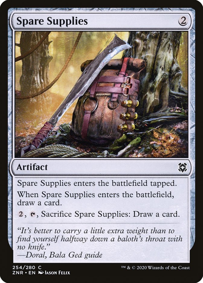 Spare Supplies [Zendikar Rising] | Exor Games Truro
