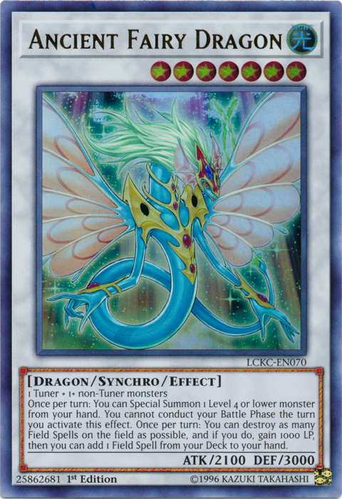 Ancient Fairy Dragon [LCKC-EN070] Ultra Rare | Exor Games Truro