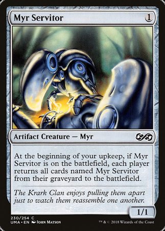 Myr Servitor [Ultimate Masters] | Exor Games Truro