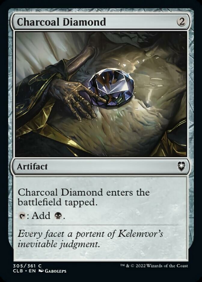 Charcoal Diamond [Commander Legends: Battle for Baldur's Gate] | Exor Games Truro