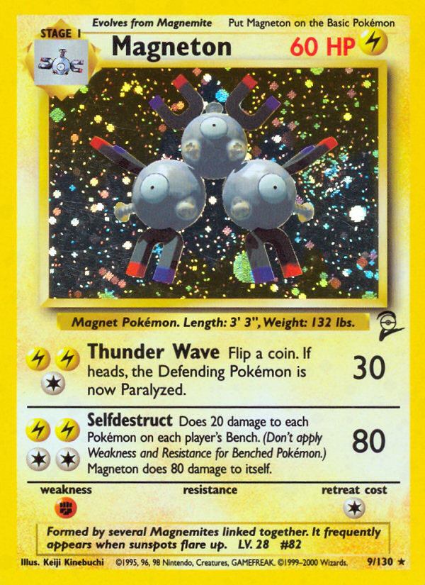 Magneton (9/130) [Base Set 2] | Exor Games Truro