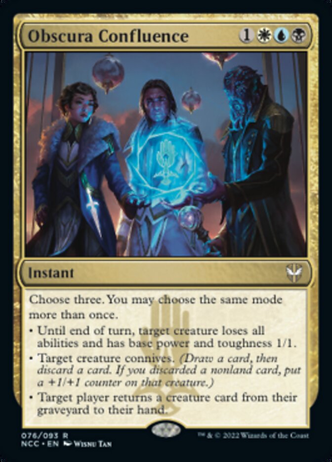 Obscura Confluence [Streets of New Capenna Commander] | Exor Games Truro