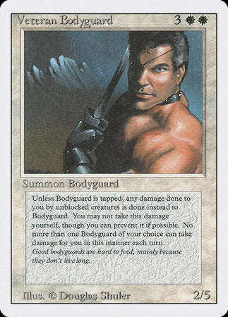 Veteran Bodyguard [Revised Edition] | Exor Games Truro