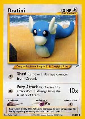 Dratini (63/105) [Neo Destiny Unlimited] | Exor Games Truro