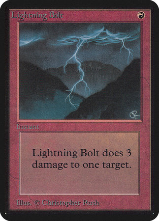 Lightning Bolt [Limited Edition Alpha] | Exor Games Truro