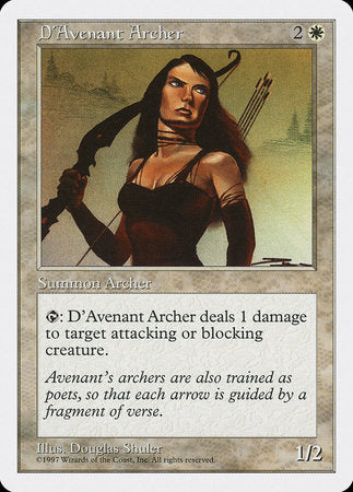 D'Avenant Archer [Fifth Edition] | Exor Games Truro
