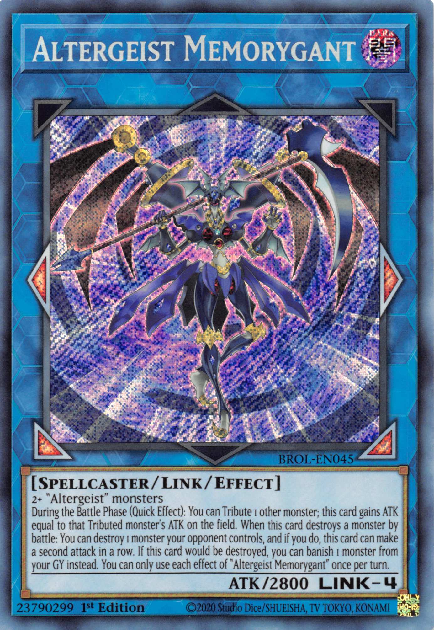 Altergeist Memorygant [BROL-EN045] Secret Rare | Exor Games Truro