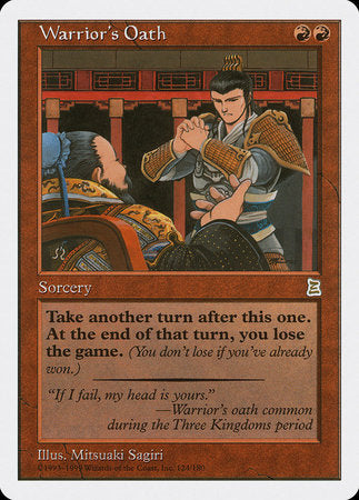 Warrior's Oath [Portal Three Kingdoms] | Exor Games Truro