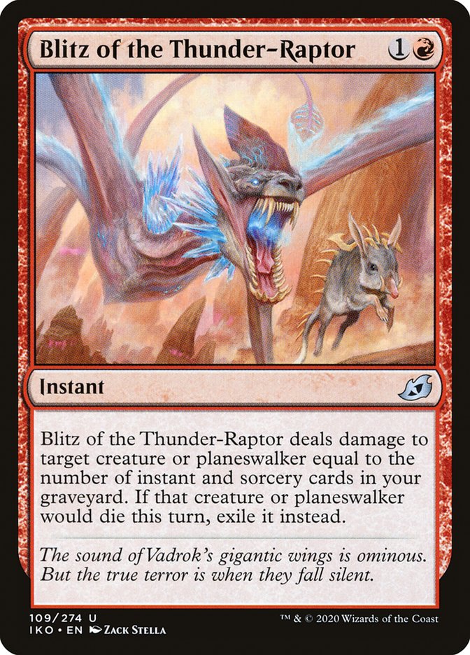 Blitz of the Thunder-Raptor [Ikoria: Lair of Behemoths] | Exor Games Truro