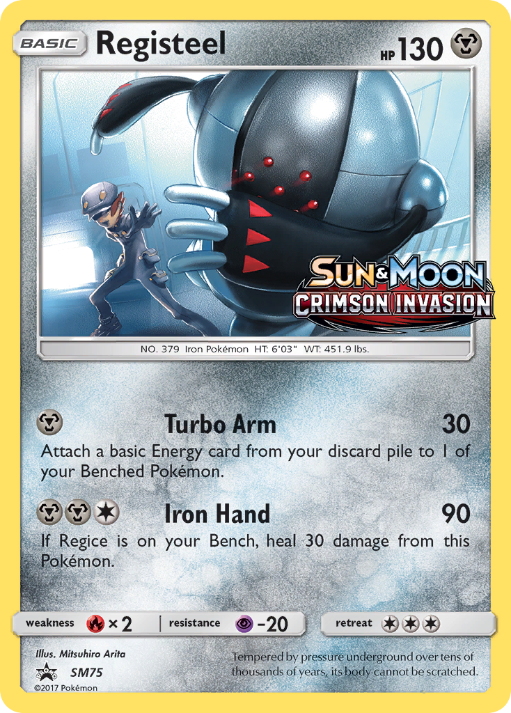 Registeel (SM75) [Sun & Moon: Black Star Promos] | Exor Games Truro