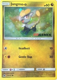 Jangmo-o (75/111) (Cosmos Holo) (EB Games Promo) [Sun & Moon: Crimson Invasion] | Exor Games Truro