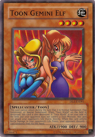 Toon Gemini Elf [DL6-EN001] Super Rare | Exor Games Truro