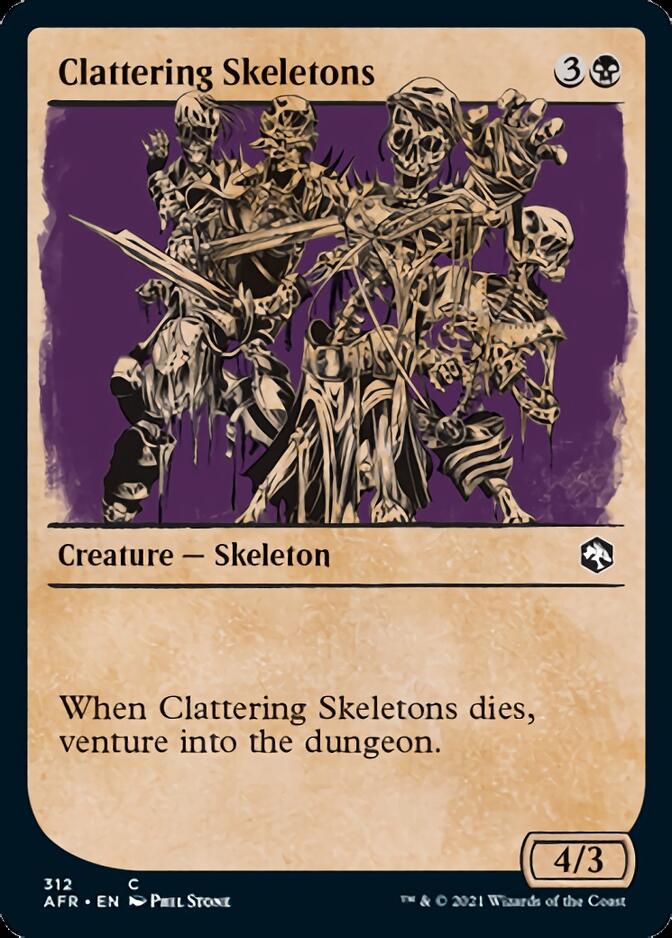 Clattering Skeletons (Showcase) [Dungeons & Dragons: Adventures in the Forgotten Realms] | Exor Games Truro