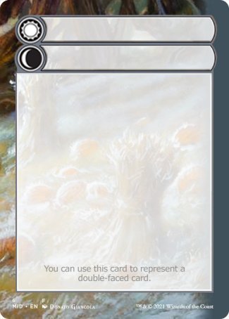 Helper Card (6/9) [Innistrad: Midnight Hunt Tokens] | Exor Games Truro