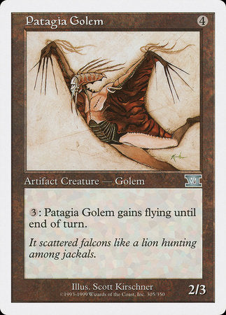 Patagia Golem [Classic Sixth Edition] | Exor Games Truro