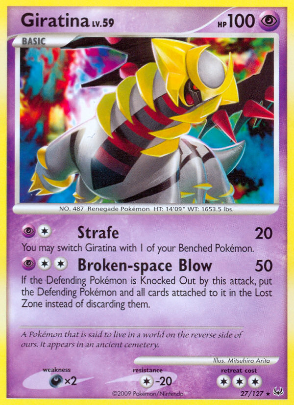 Giratina (27/127) [Platinum: Base Set] | Exor Games Truro