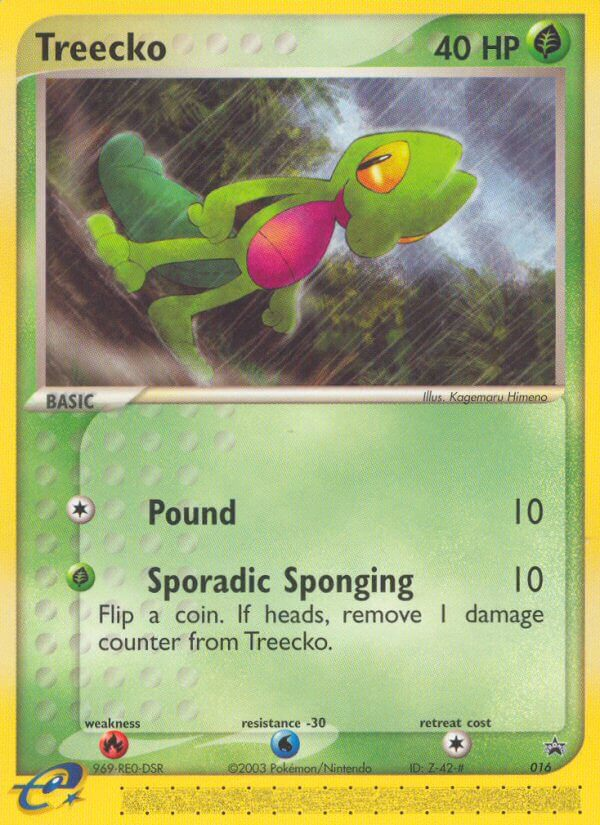 Treecko (016) [Nintendo: Black Star Promos] | Exor Games Truro