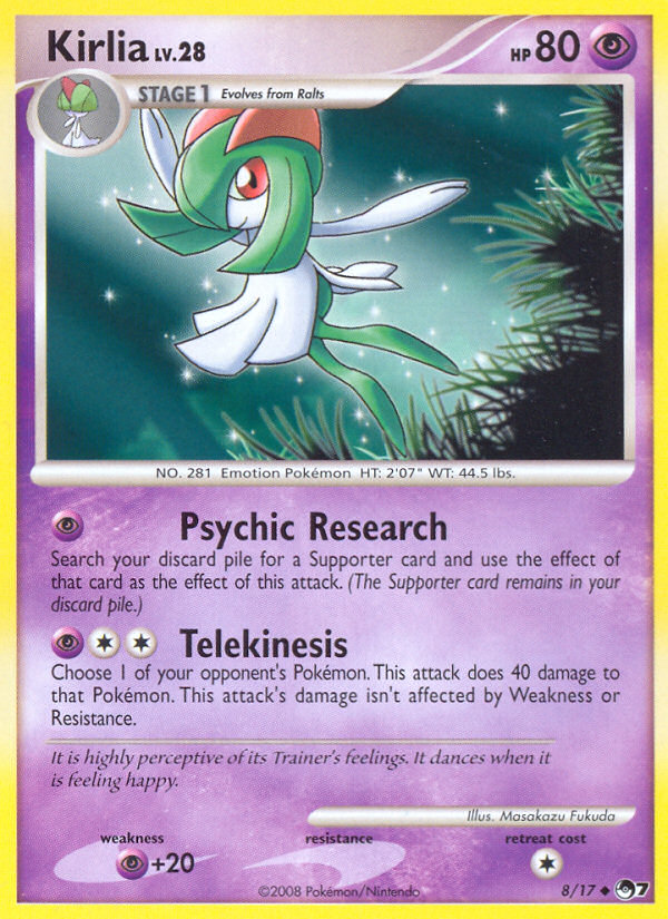 Kirlia (8/17) [POP Series 7] | Exor Games Truro