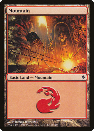 Mountain (173) [New Phyrexia] | Exor Games Truro