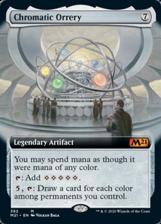 Chromatic Orrery (Extended Art) [Core Set 2021] | Exor Games Truro