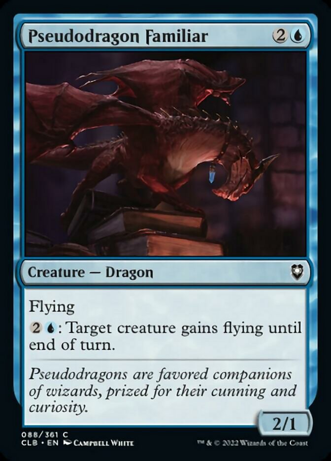 Pseudodragon Familiar [Commander Legends: Battle for Baldur's Gate] | Exor Games Truro