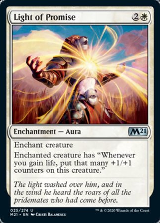 Light of Promise [Core Set 2021] | Exor Games Truro