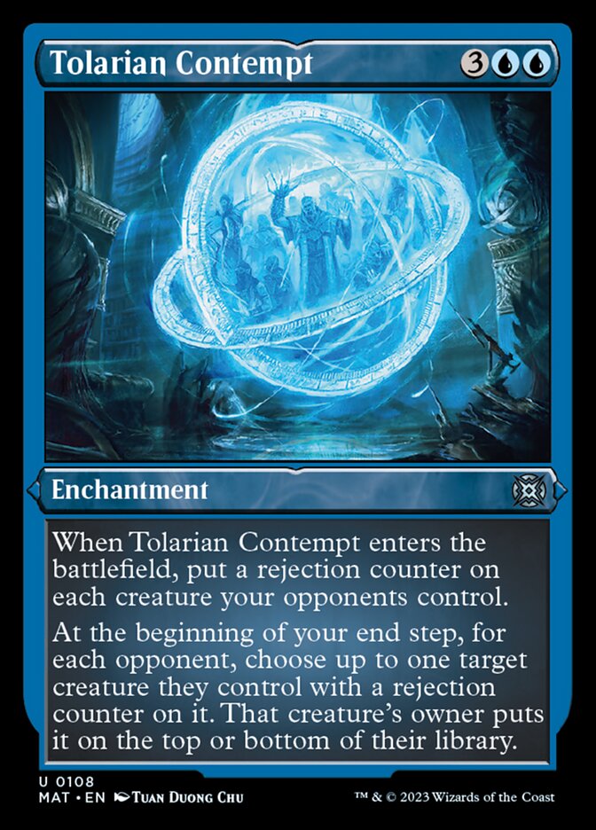 Tolarian Contempt (Foil Etched) [March of the Machine: The Aftermath] | Exor Games Truro